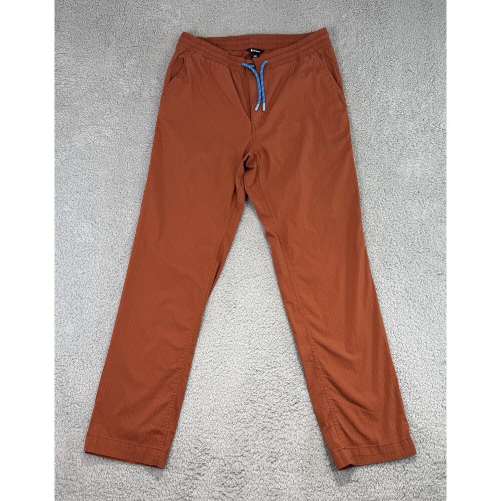 Cotopaxi Orange Chinos with Blue Drawstring